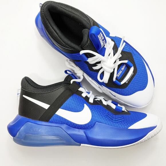 Nike Air Zoom Crossover boys 5.5Y racer blue white black basketball shoe sneaker - Picture 1 of 6